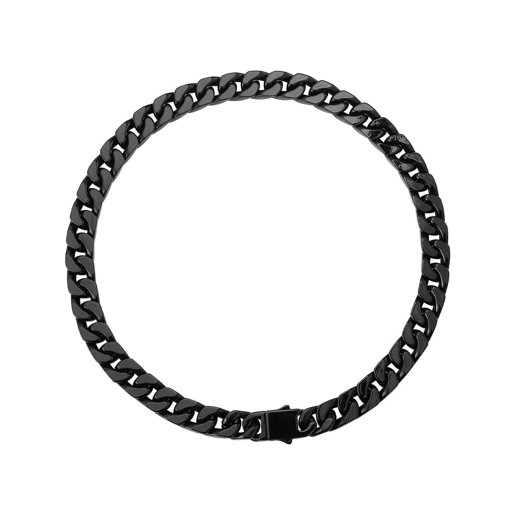 Bold Fashion Men's Baking Varnish Cuban Necklace Fashion
