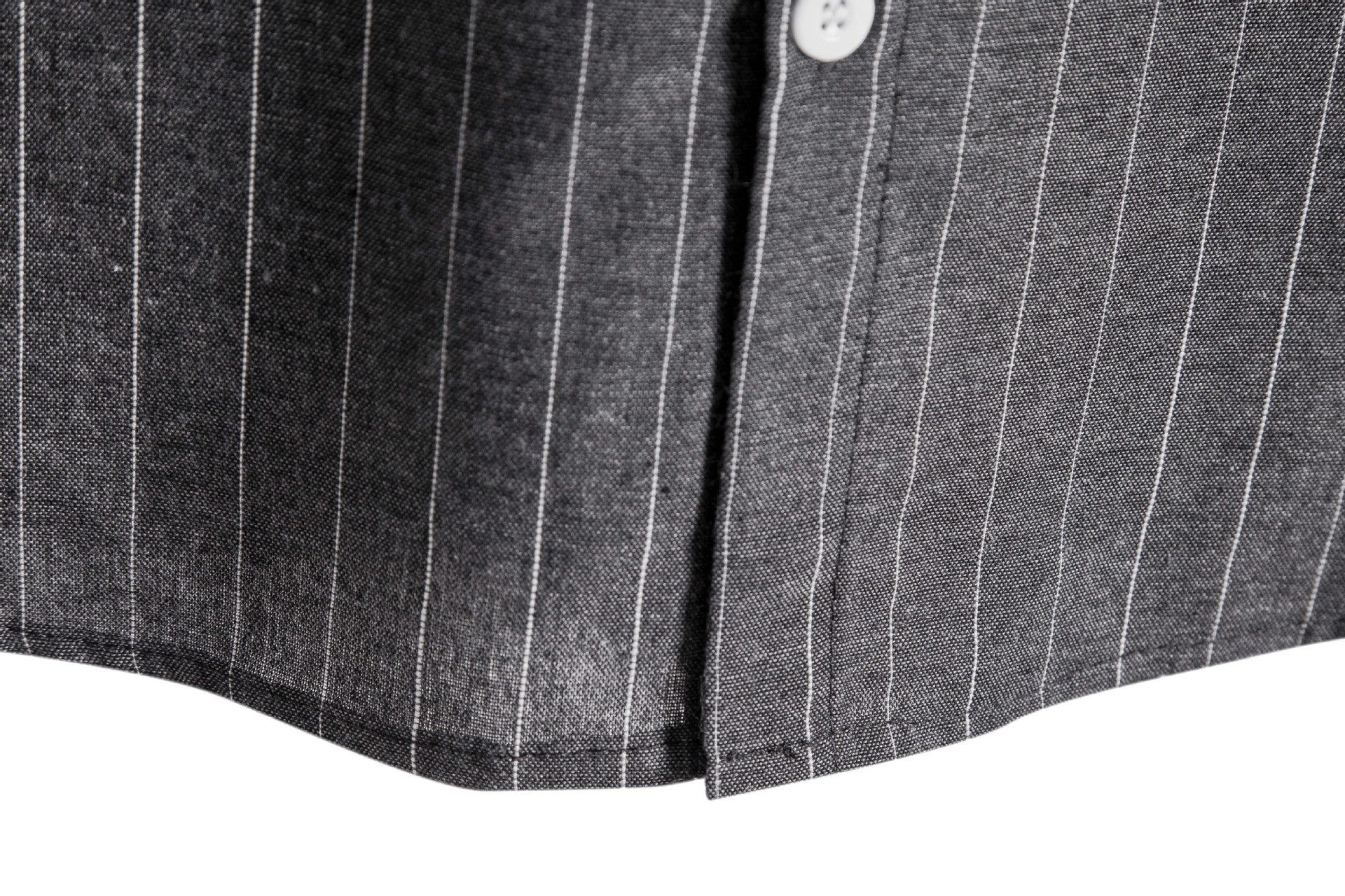 Casual Striped Short-sleeved Shirt For Men