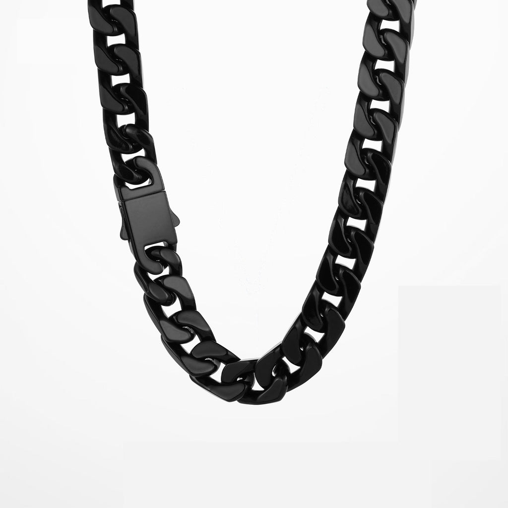 Bold Fashion Men's Baking Varnish Cuban Necklace Fashion