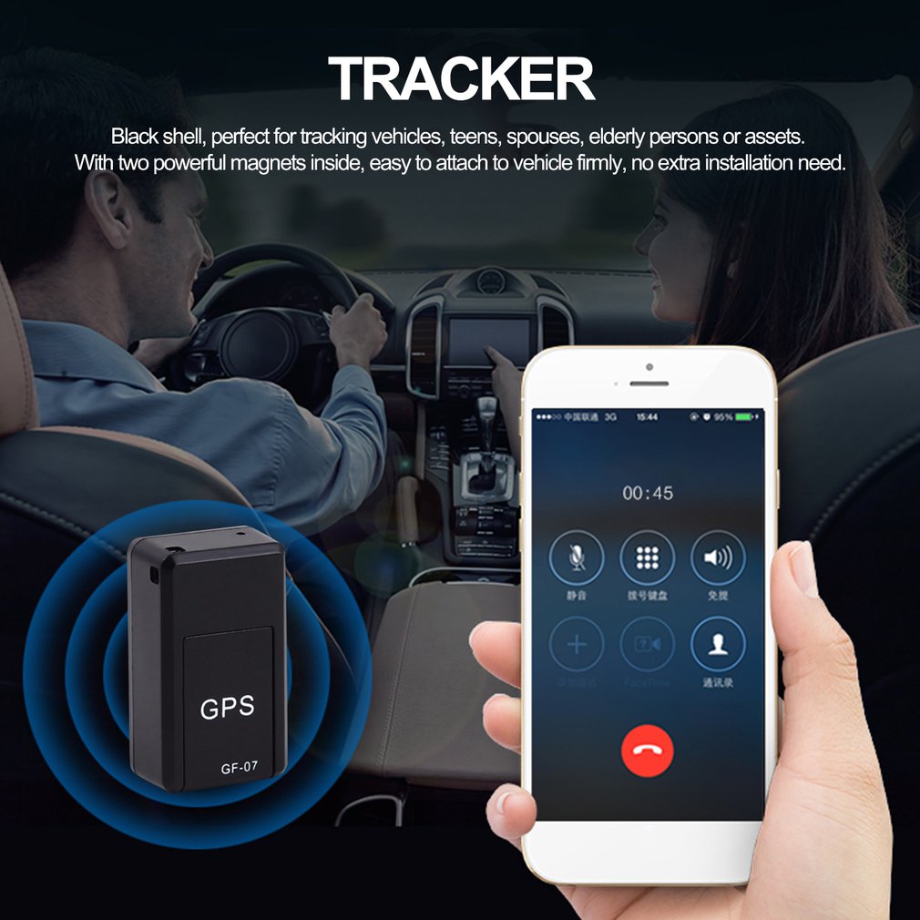 Magnetic Rechargeable Anti-lost  Car Tracker  Mini GPS