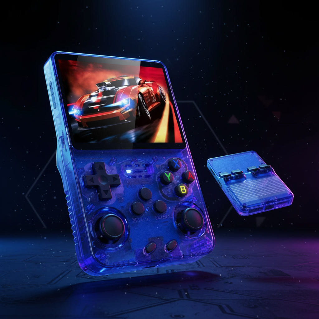 Handheld Game Machine 4-inch HD Screen Retro Arcade